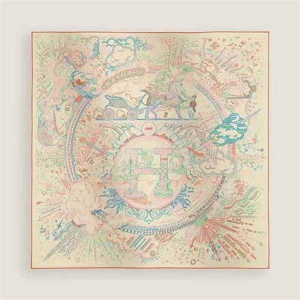 шарф HERMES 156196 - фото 348448