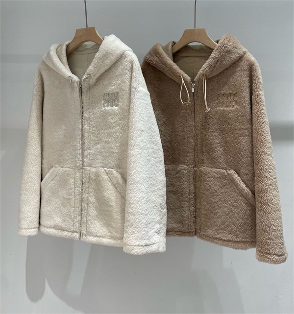 Дубленка MIU MIU Цигейка 156863 - фото 353030