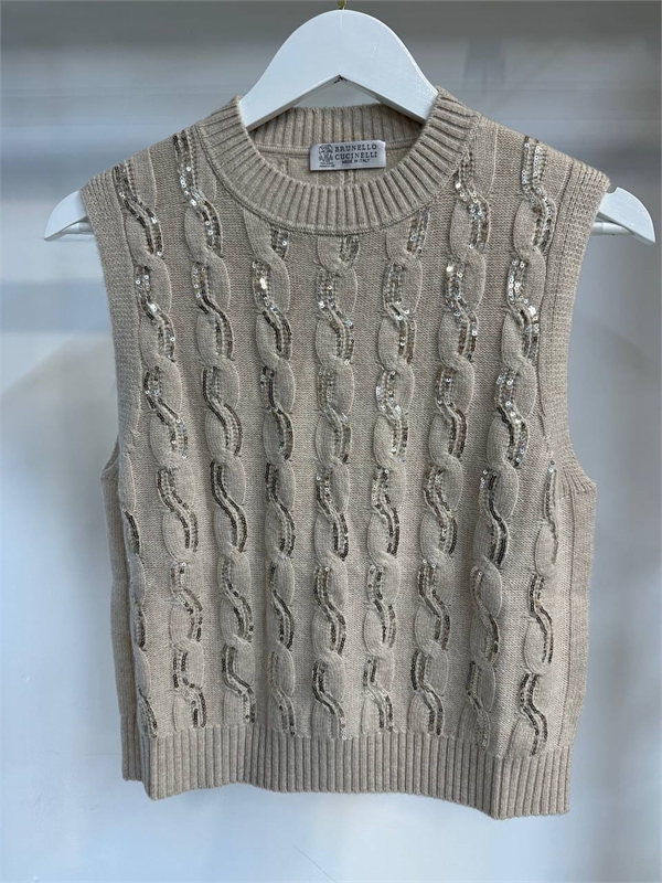 Безрукавка BRUNELLO CUCINELLI 156912 - фото 353223