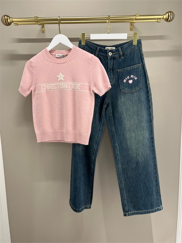 Джинсы MIU MIU 157084 - фото 353769
