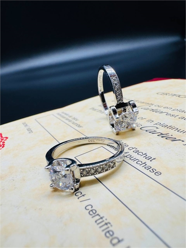 Кольцо CARTIER Серебро 925 п 0,8 мм 158519 - фото 362607