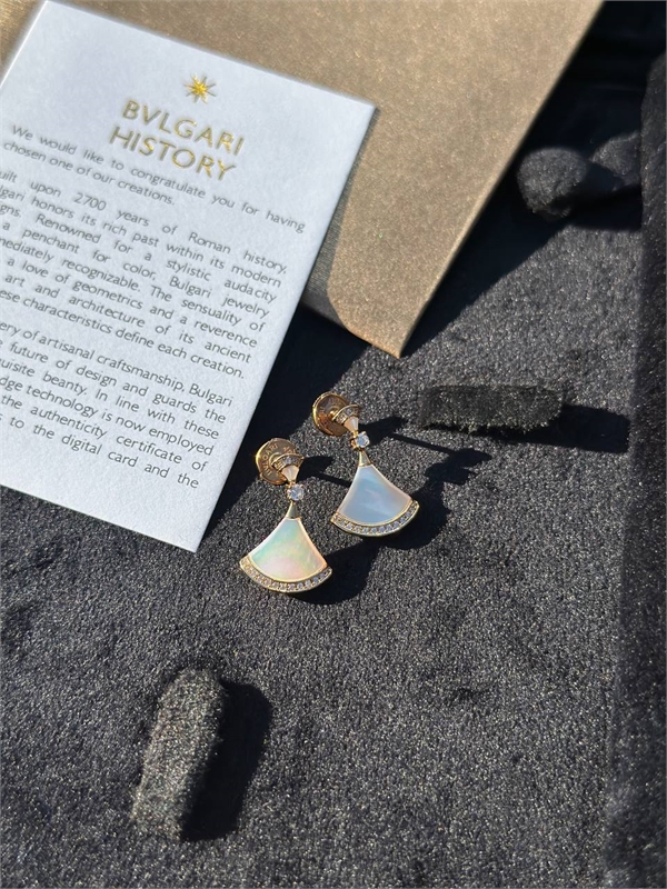 Серьги BVLGARI 158550 - фото 362794