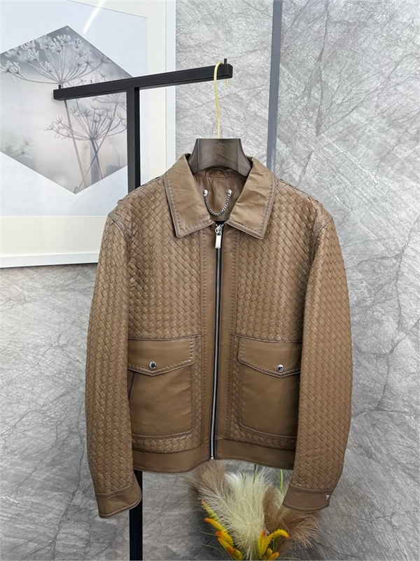 Кожаная куртка BERLUTI 162155