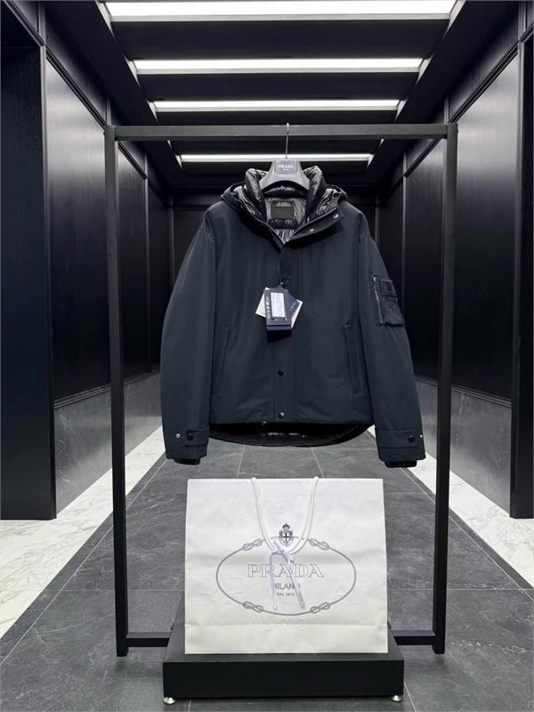 Пуховик PRADA 163246