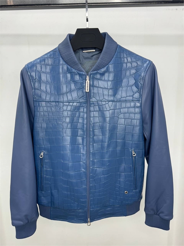 Куртка SR из кожи крокодила 163696