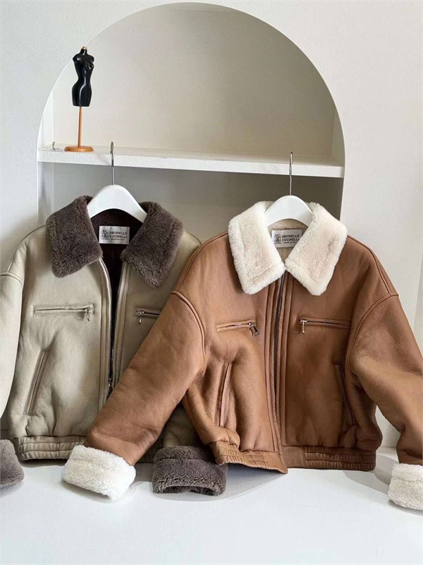 Дубленка BRUNELLO CUCINELLI 164139