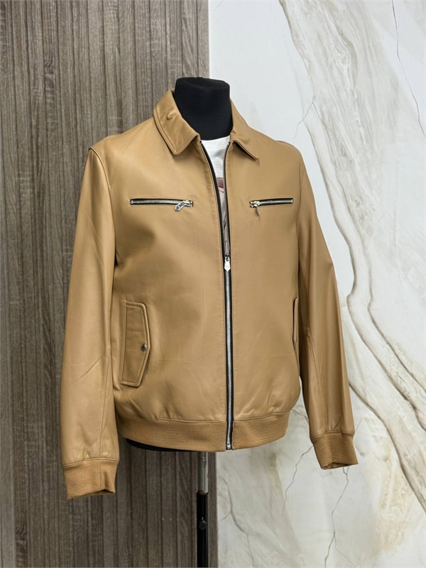 Кожаная куртка HERMES 164189