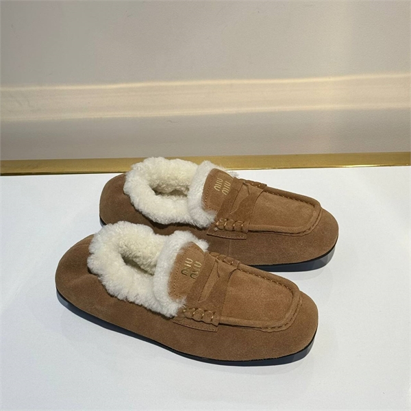 Лоферы MIU MIU 164463