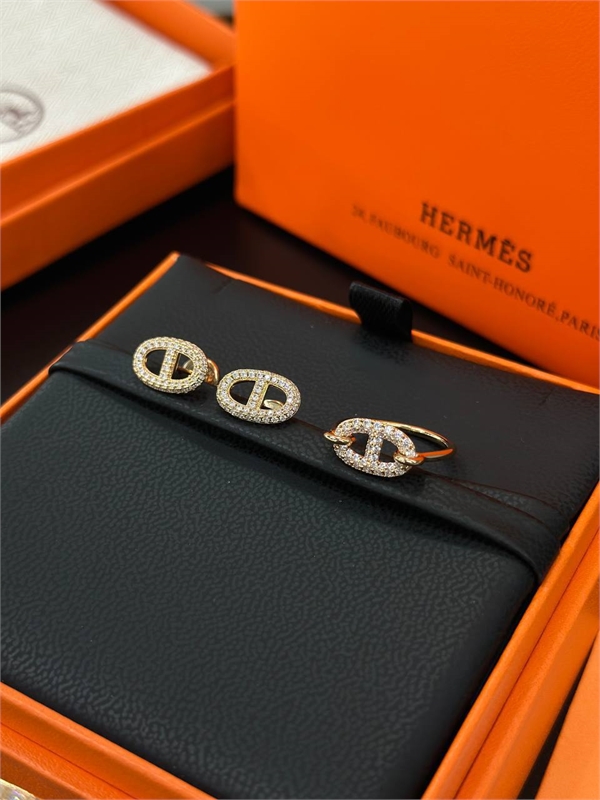 Серьги HERMES 166618