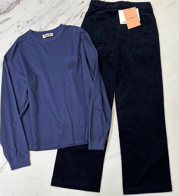 Брюки MIU MIU 166743