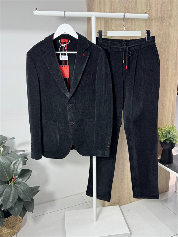 Вельветовый костюм ISAIA 166944