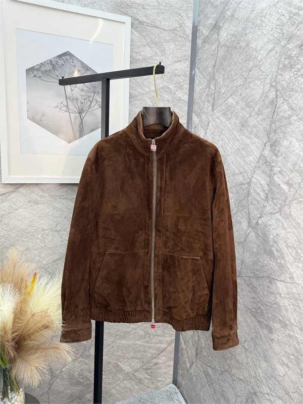 Замшевая куртка KITON 167006