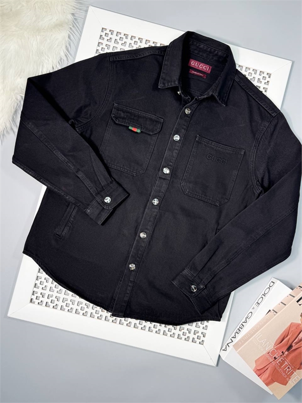 Джинсовая рубашка GUCCI 167977