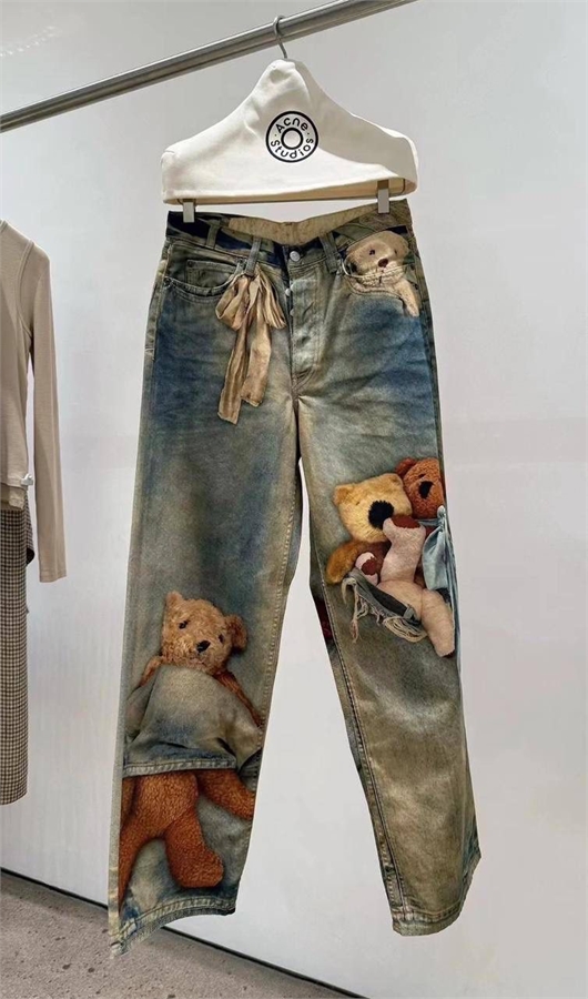 Джинсы ACNE STUDIOS 168546