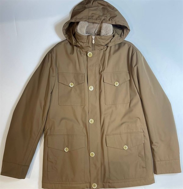 куртка на меху Brunello cucinelli 49674 - фото 43598