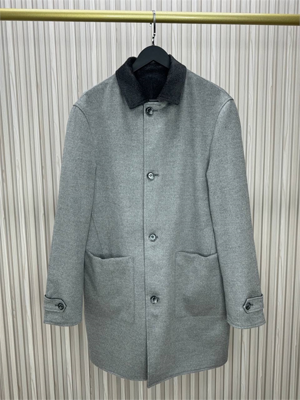 Двухстороннее пальто из шерсти викуньи BC 170122