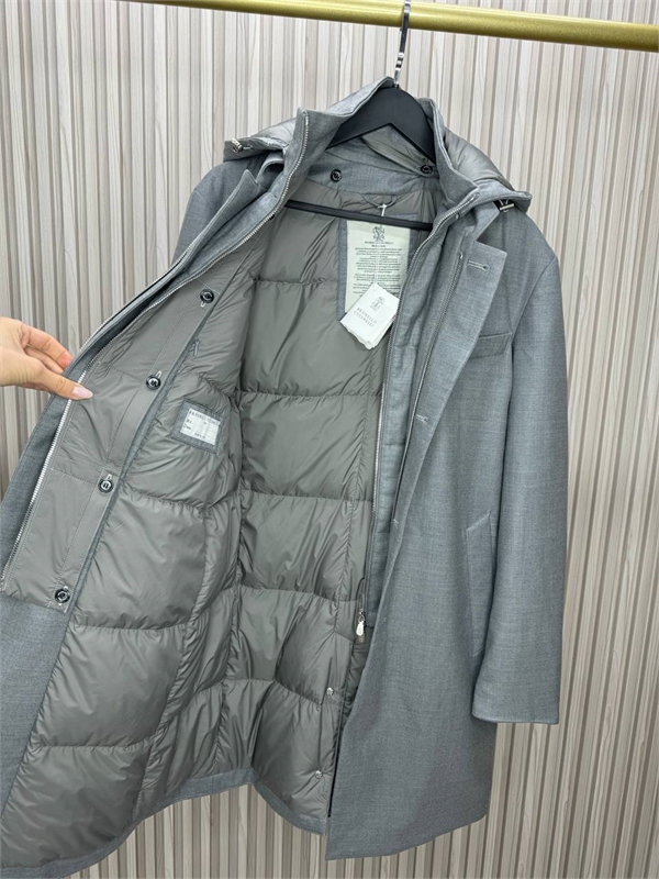 Кашемировая парка  Brunello Cucinell 170478