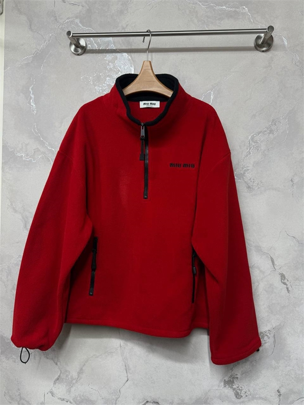 Толстовка MIU MIU на флисе 170725