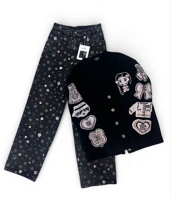 Джинсы  CHANEL 172058