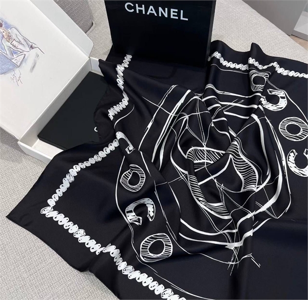Платок CHANEL 100 % Шелк 173253