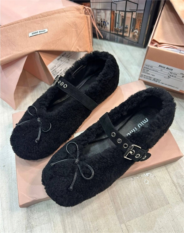 Балетки MIU MIU 173379