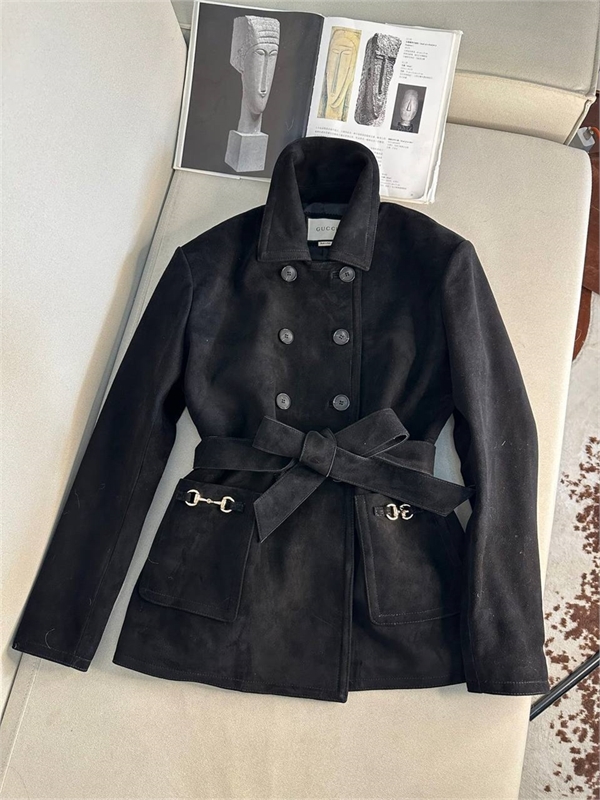 Куртка GUCCI Замшевая 173815