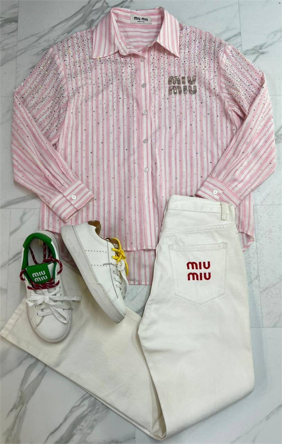 Рубашка MIU MIU 174090