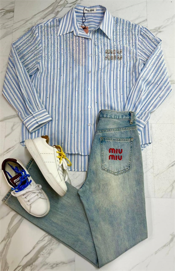 Рубашка MIU MIU 174091