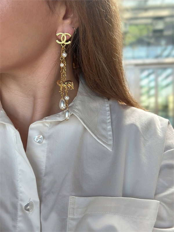 Серьги - Лев CHANEL 174374