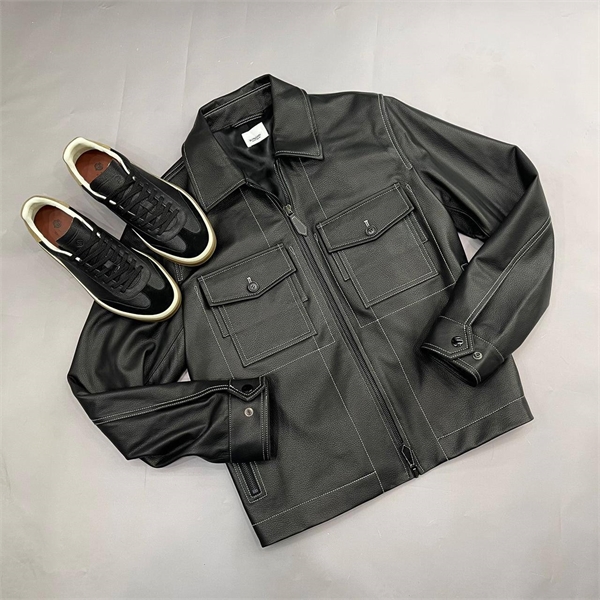Кожаная куртка Berluti 102898 - фото 95287