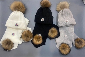 Комплект moncler (шапка,шарф) 116738