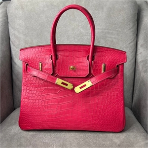 Сумка HERMES 30 см Кожа крокодила 122605