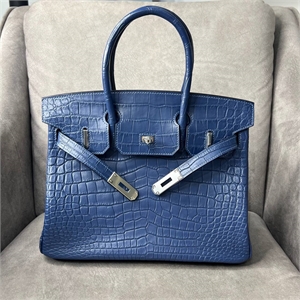 Сумка HERMES 30 см Кожа крокодила 122606