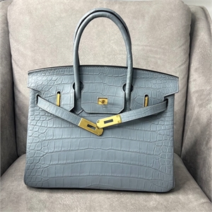 Сумка HERMES 30 см Кожа крокодила 122607