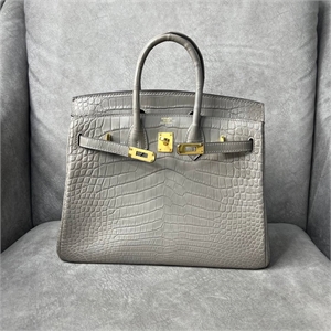 Сумка HERMES 30 см Кожа крокодила 122610