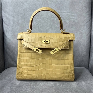 Сумка HERMES 25 см Кожа крокодила 122611