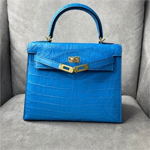 Сумка HERMES 25 см Кожа крокодила 122614