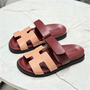 Шлепанцы HERMES 127276_F7D92