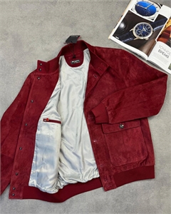 Куртка из замша Kiton 129023