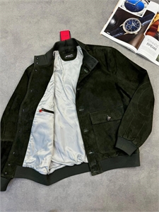 Куртка из замша Kiton 129024