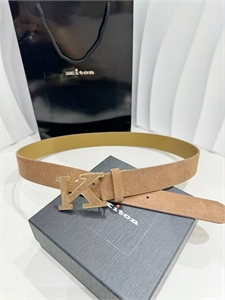 Ремень KITON из натуральной замши 131598