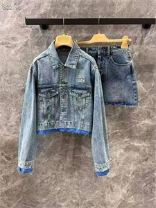 Джинсовая куртка MIU MIU 133669