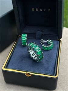 Серьги GRAFF   Серебро 925 п 139325