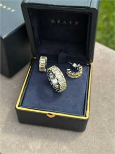 Серьги GRAFF   Серебро 925 п 139326