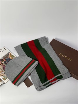 Комплект Шапка и шарф Gucci 14040