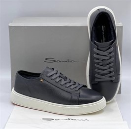 : Кеды Santoni на меху 44430