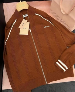 Кофта с замком MIU MIU 148118