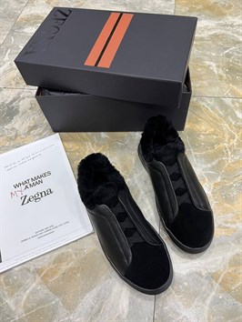 Кеды Zegna на меху 44571