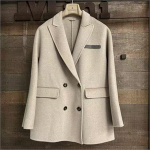 Кашемировое пальто  BRUNELLO CUCINELLI 154389