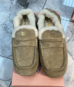 Мокасины MIU MIU 163938